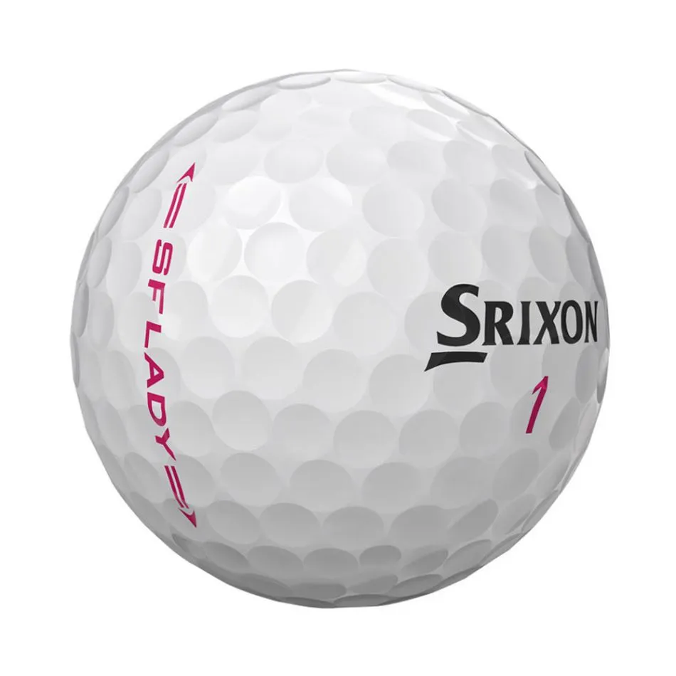 Srixon Soft Feel Lady Golf Balls White 5 Srixon Soft Feel Lady Golf Balls White - Image 3