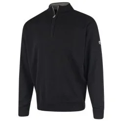 Island Green Mens Lined Knitted Jumper 7 Island Green Mens Lined Knitted Jumper -Golf Callaway Sales 2179black