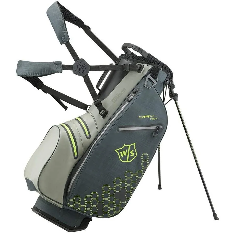 Wilson Staff Dry Tech II Waterproof Golf Stand Bag WGB4909 3 Wilson Staff Dry Tech II Waterproof Golf Stand Bag WGB4909