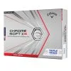 Callaway Chrome Soft X LS Triple Track Golf Balls | White -Golf Callaway Sales CSX LS Golf Ball 2021 Triple Track White Packaging Lid 2