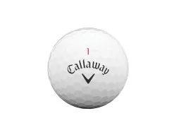 Callaway Chrome Soft X LS Golf Balls | White 9 Callaway Chrome Soft X LS Golf Balls | White -Golf Callaway Sales CSX LS Golf Ball 2021 White Front View