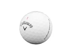 Callaway Chrome Soft X LS Golf Balls | White 10 Callaway Chrome Soft X LS Golf Balls | White -Golf Callaway Sales CSX LS Golf Ball 2021 White Quarter View