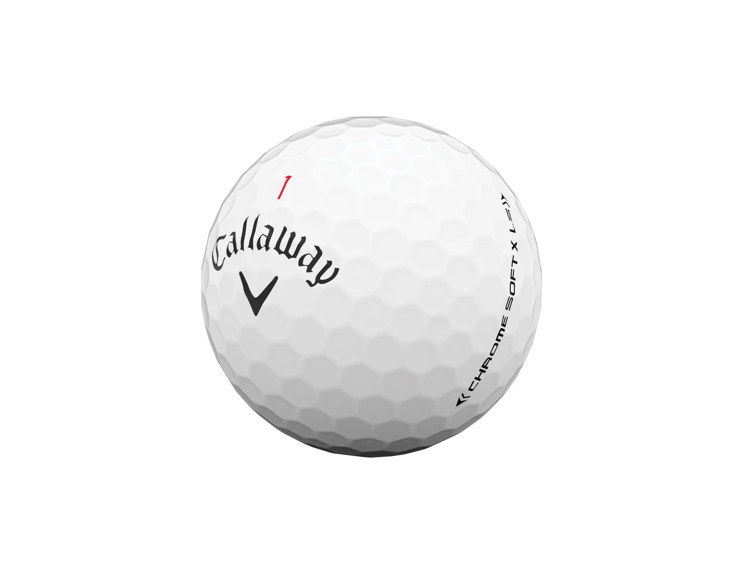 Callaway Chrome Soft X LS Golf Balls | White 6 Callaway Chrome Soft X LS Golf Balls | White - Image 4