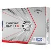 Callaway Chrome Soft X LS Triple Track Balls | White -Golf Callaway Sales Callaway Chrome Soft Triple Track Balls White 75