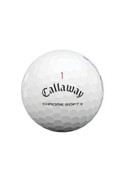 Callaway Chrome X Soft Triple Track Golf Balls | White -Golf Callaway Sales Callaway Chrome Soft Triple Track Golf Balls White 96