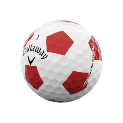 Callaway Chrome Soft Truvis Golf Balls | White/Red -Golf Callaway Sales Callaway Chrome Soft Truvis Golf Balls White Red 3