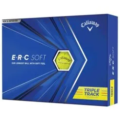 Callaway ERC Soft Triple Track Golf Balls | Yellow