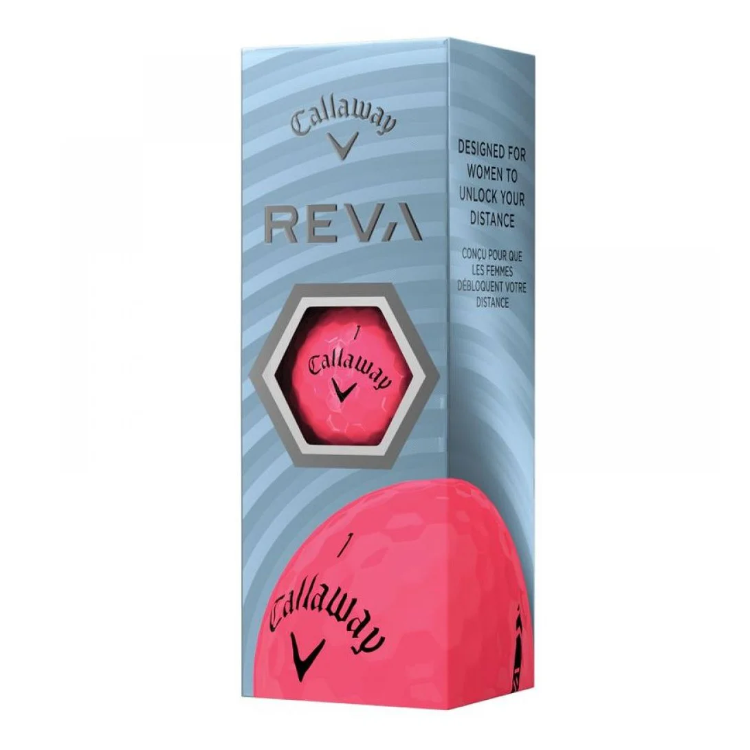 Callaway Ladies Reva Golf Balls | Rose 4 Callaway Ladies Reva Golf Balls | Rose - Image 2