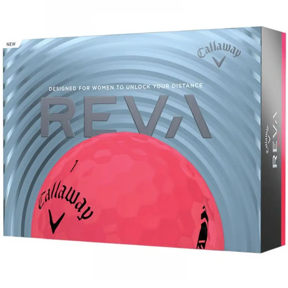 Callaway Ladies Reva Golf Balls | Rose 3 Callaway Ladies Reva Golf Balls | Rose