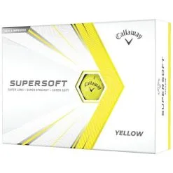 Callaway Supersoft Golf Balls | Yellow