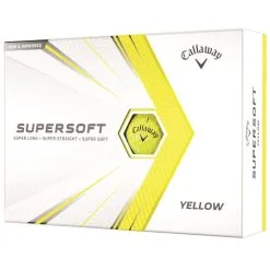 Callaway 2021 Supersoft Golf Balls | Yellow
