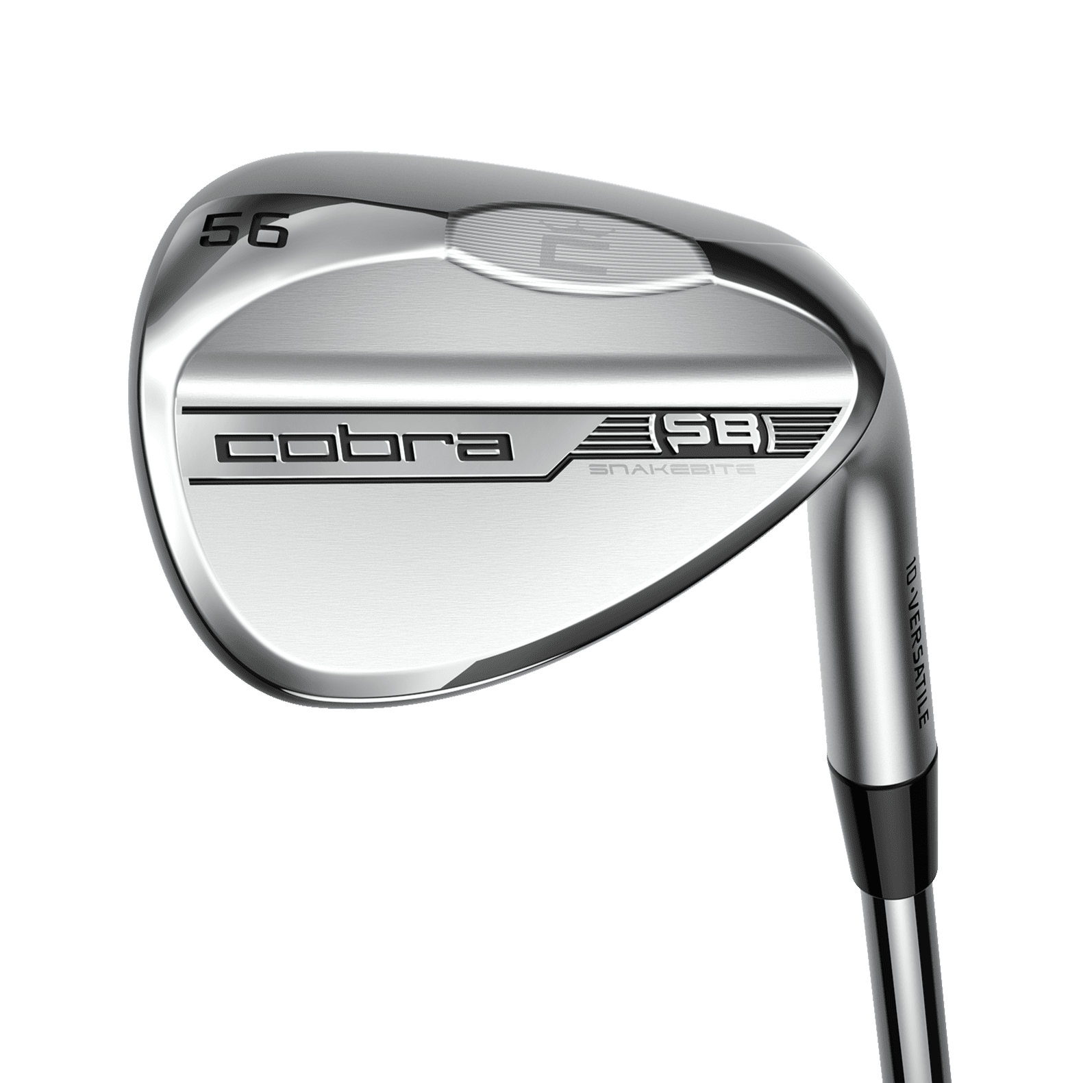 Cobra KING Snakebite Chrome Golf Wedge 3 Cobra KING Snakebite Chrome Golf Wedge