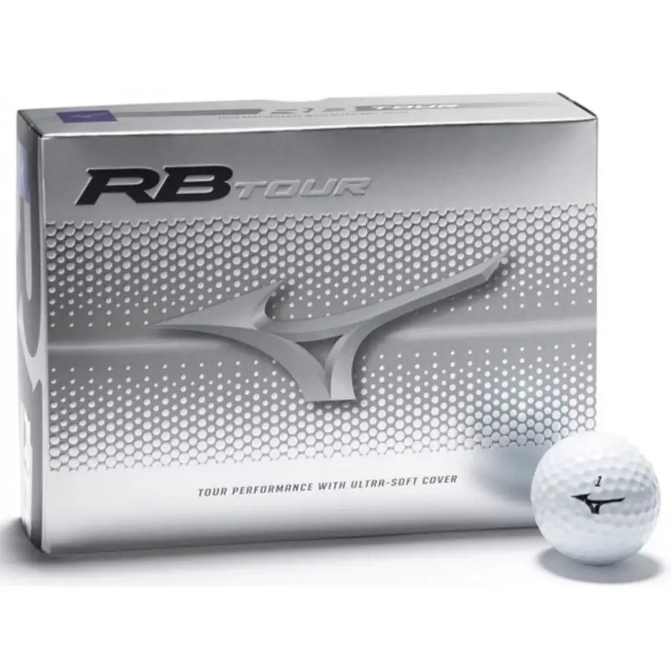 Mizuno RB Tour 2022 Golf Balls | White 3 Mizuno RB Tour 2022 Golf Balls | White