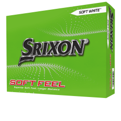Srixon 2023 Soft Feel Golf Balls | White