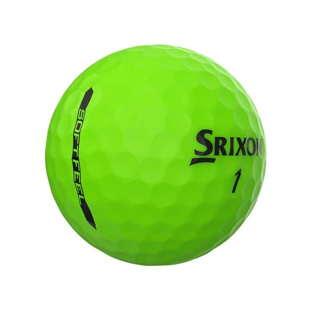 Srixon Soft Feel Brite Golf Balls | Green 5 Srixon Soft Feel Brite Golf Balls | Green - Image 3