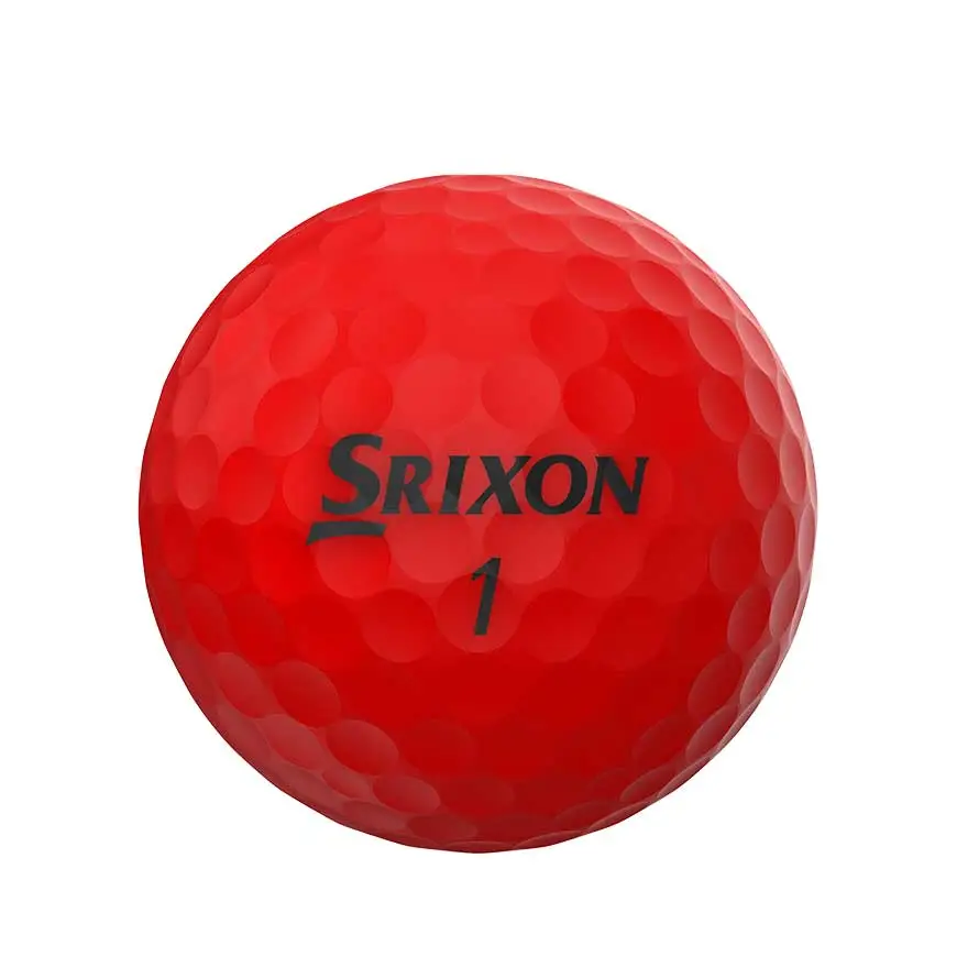 Srixon Soft Feel Brite Golf Balls | Red 5 Srixon Soft Feel Brite Golf Balls | Red - Image 3