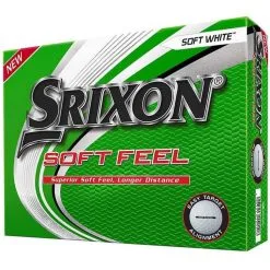 Srixon 2021 Soft Feel Golf Balls | White