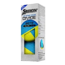 Srixon Q-Star Tour Divide Golf Balls | Yellow/Blue -Golf Callaway Sales Srixon Star Tour Divide Golf Balls Yellow Blue 20