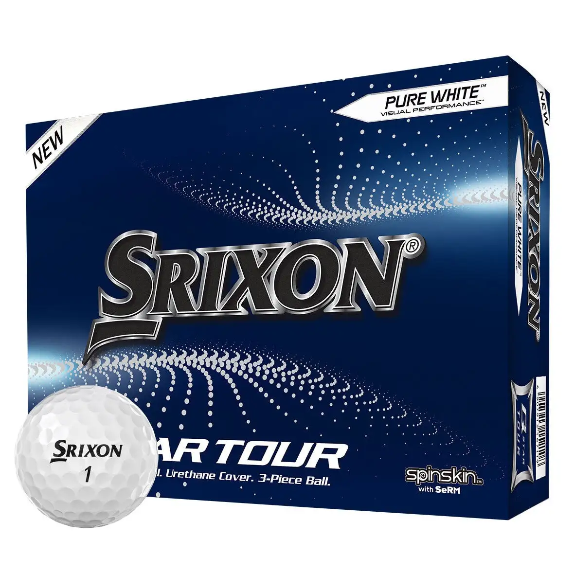 Srixon Q Star Tour Golf Balls | White 5 Srixon Q Star Tour Golf Balls | White - Image 3
