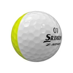 Srixon Z-Star Tour Divide Golf Balls | Yellow/White 8 Srixon Z-Star Tour Divide Golf Balls | Yellow/White -Golf Callaway Sales Srixon Z Star Tour Divide Golf Balls Yellow White 6