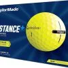 TaylorMade Distance Plus Golf Balls | Yellow