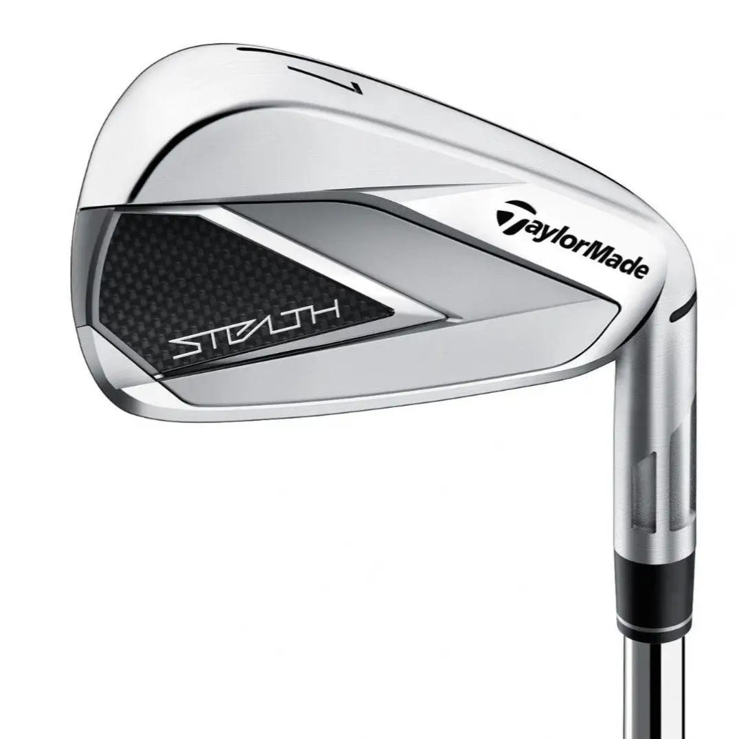 Left Handed TaylorMade Stealth Golf Irons | Steel 3 Left Handed TaylorMade Stealth Golf Irons | Steel