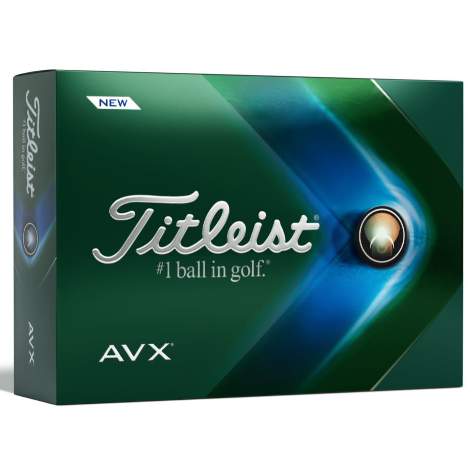 Titleist AVX Golf Balls | White 3 Titleist AVX Golf Balls | White