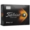 Titleist Pro V1 AIM Golf Balls | White -Golf Callaway Sales Titleist Pro AIM Golf Balls White 52