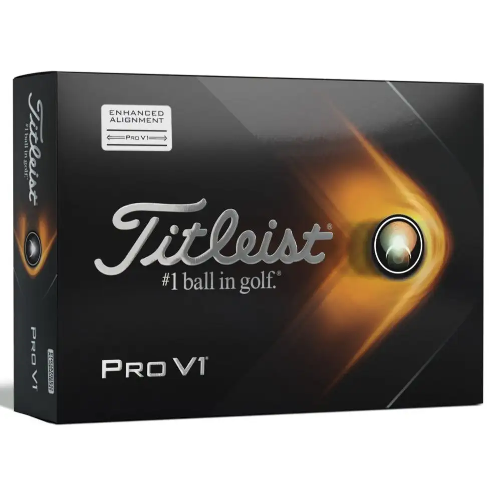 Titleist Pro V1 AIM Golf Balls | White 3 Titleist Pro V1 AIM Golf Balls | White