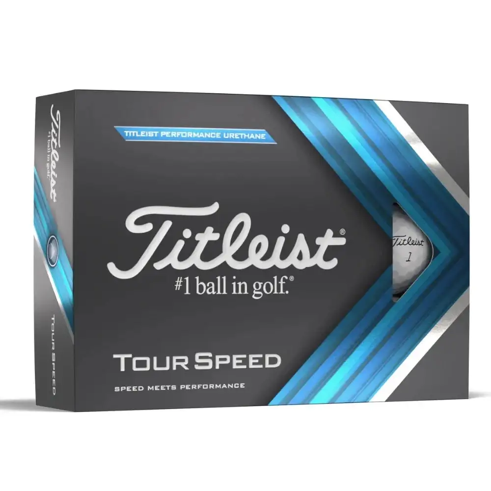Titleist Tour Speed Golf Balls | White 3 Titleist Tour Speed Golf Balls | White