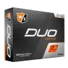 Wilson Staff Duo Optix Matte Golf Balls | Orange -Golf Callaway Sales Wilson Staff Duo Optix Matte Golf Balls Orange 9