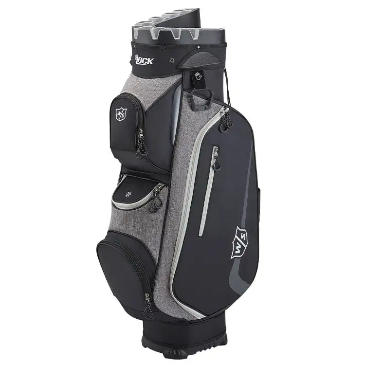 Wilson Staff I Lock 3 Cart Golf Bag WGB4330BL 3 Wilson Staff I Lock 3 Cart Golf Bag WGB4330BL