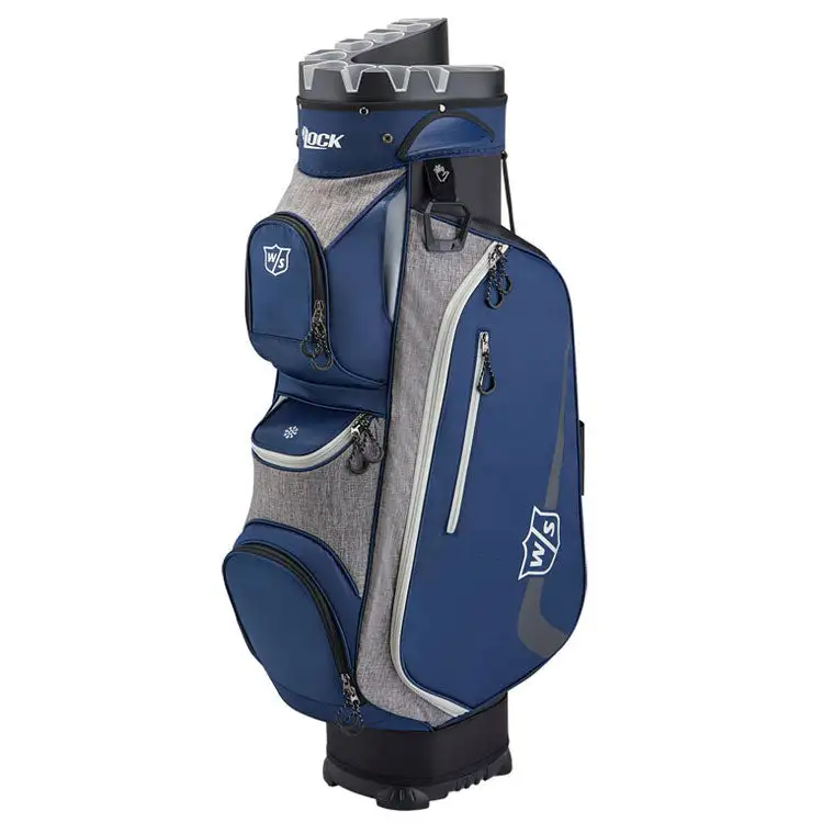 Wilson Staff I Lock 3 Golf Cart Bag WGB4330NA 3 Wilson Staff I Lock 3 Golf Cart Bag WGB4330NA