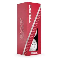 Wilson Staff Triad Golf Balls | White -Golf Callaway Sales Wilson Staff Triad Golf Balls White 1