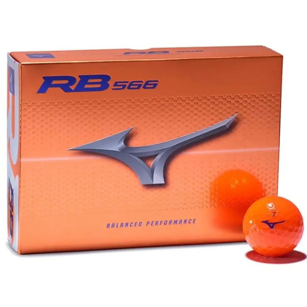 Mizuno RB566 Golf Balls | Orange 3 Mizuno RB566 Golf Balls | Orange