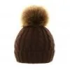 Greg Nicholson Golf Cable Knit Hat With Large Pom Pom 1 Greg Nicholson Golf Cable Knit Hat With Large Pom Pom -Golf Callaway Sales pompombrown