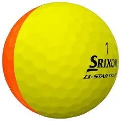 Srixon Q Star Tour Golf Balls Divide | Yellow/Orange -Golf Callaway Sales srixon divide yelloworange 5