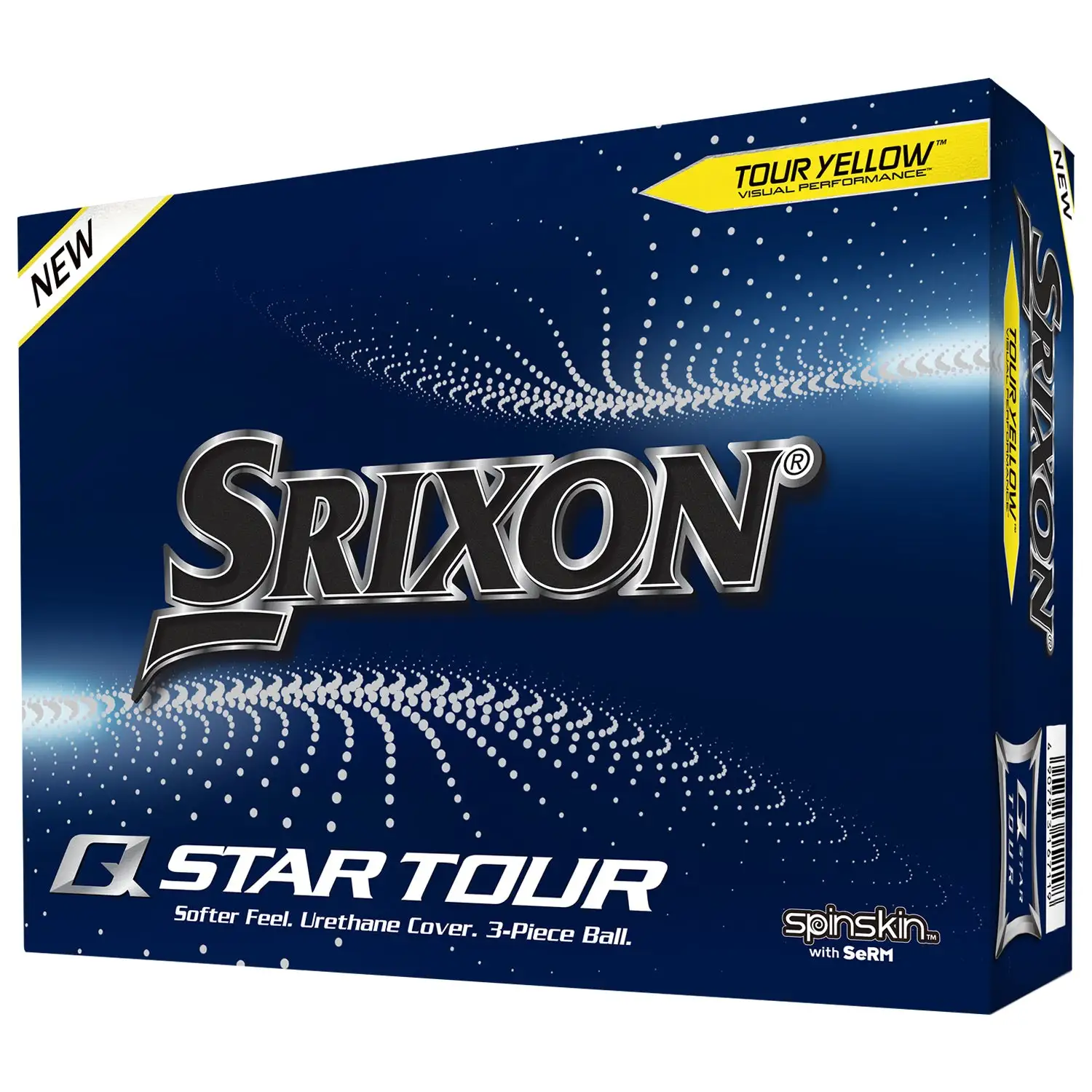 Srixon Q Star Tour Golf Balls | Yellow 3 Srixon Q Star Tour Golf Balls | Yellow