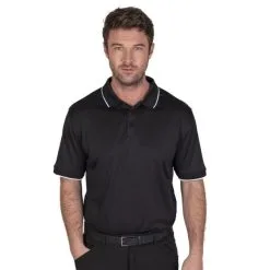Greg Nicholson Golf Island Green Performance Polo Shirt -Golf Callaway Sales topperfblack